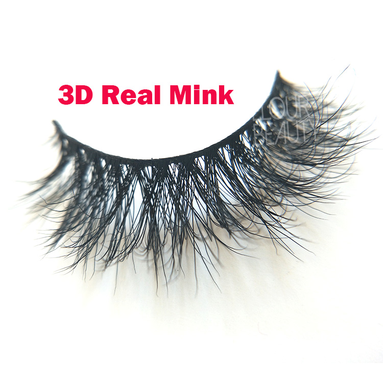 Good quality volume layered 3d mink false eyelashes wholesale USA EL45